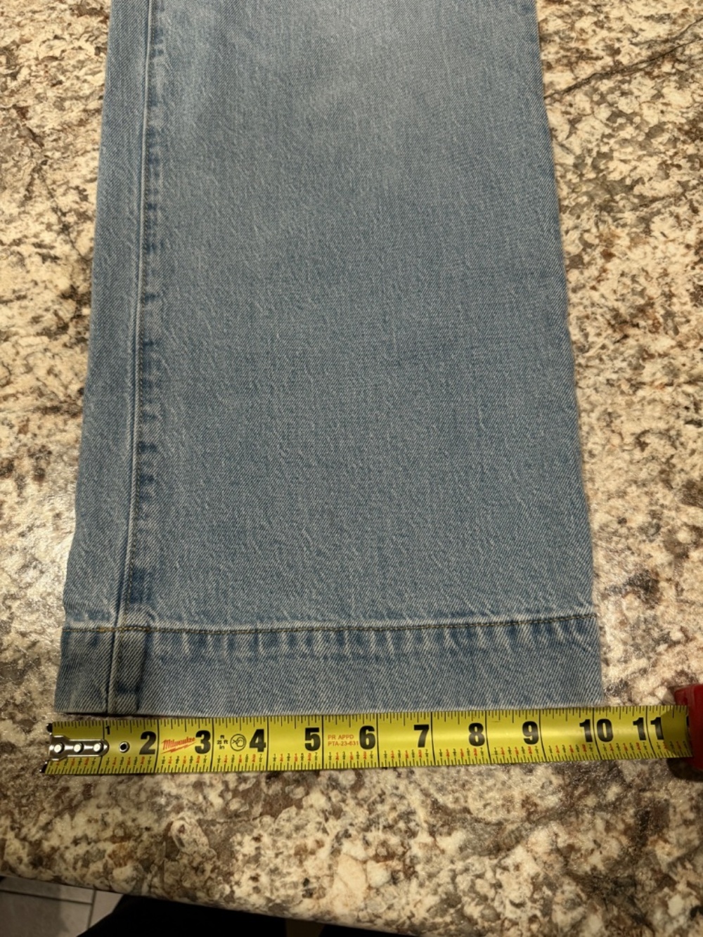 Loft The Palmer Wide Leg Crop Denim Size 6 Blue Jeans Light Wash Women’s - Picture 2 of 11